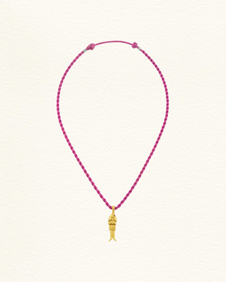 collier AHANGAMA Magenta