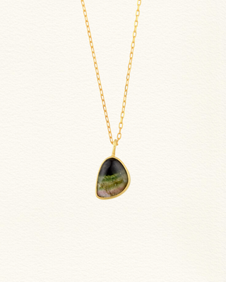 Collier KALIDA #1 tourmaline pasteque Atelier Siméon