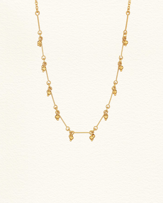 Collier SAHAR plaqué or chaîne fine Atelier Siméon