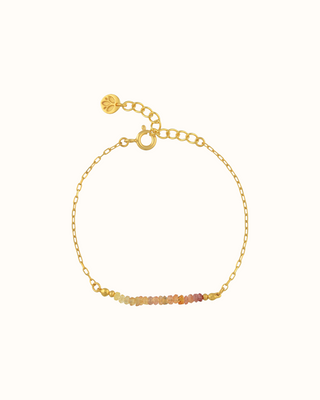 NEELAM bracelet with multicolored sapphires