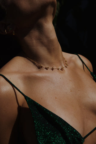 Collier SAHAR plaqué or chaîne fine Atelier Siméon