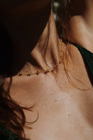 Collier SAHAR plaqué or chaîne fine Atelier Siméon