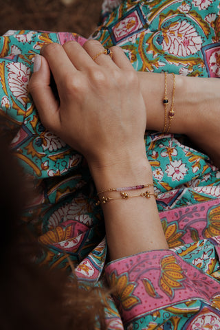 NEELAM bracelet with multicolored sapphires