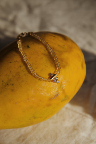 bracelet ROMY citrine
