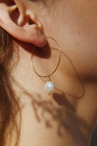 INA hoop earrings