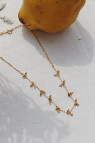 Collier SAHAR plaqué or chaîne fine Atelier Siméon